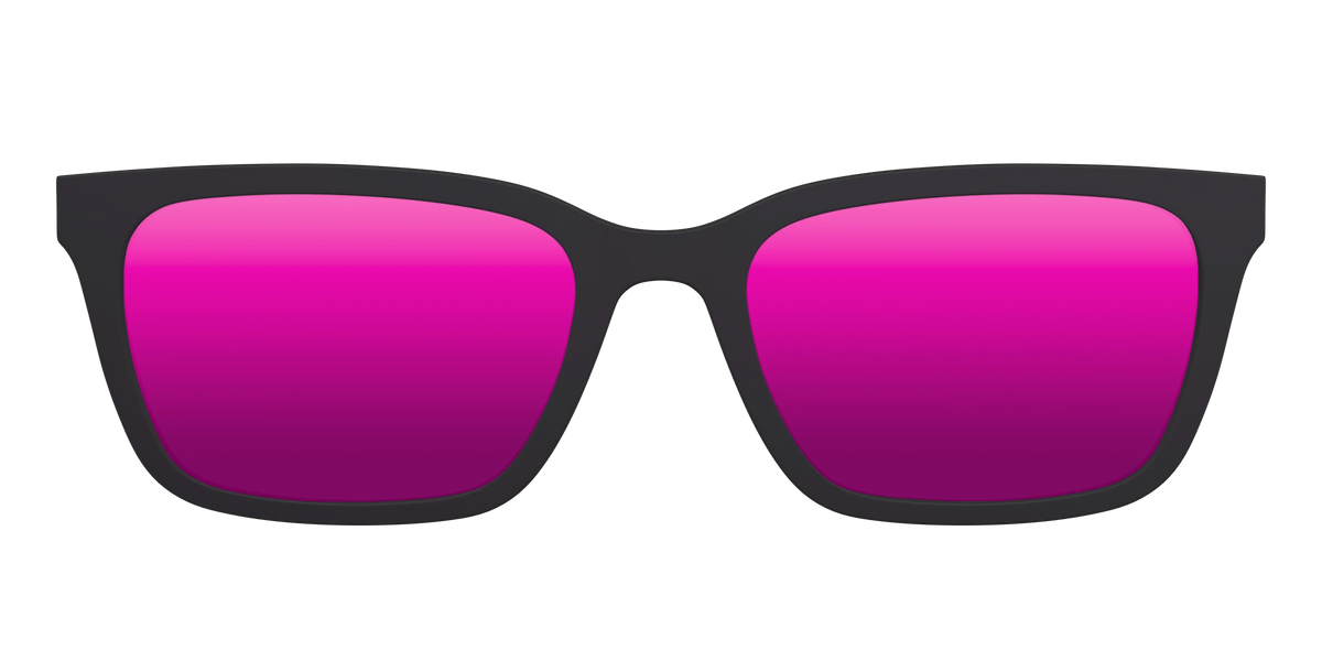 The Polarized Pink Reflective Sun Top