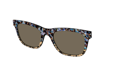 The Polarized Oasis Tortoise Split Sun Top