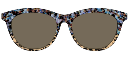 The Polarized Oasis Tortoise Split Sun Top