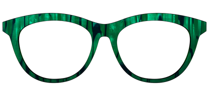 The Emerald Moire Stripes