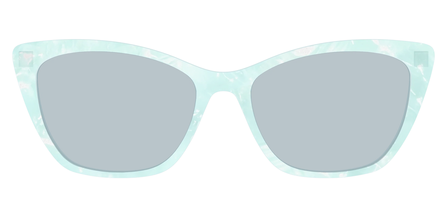 The Oceanic Pearl with Slate Blue Lens