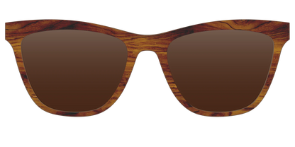 The Polarized Woodgrain Sun Top