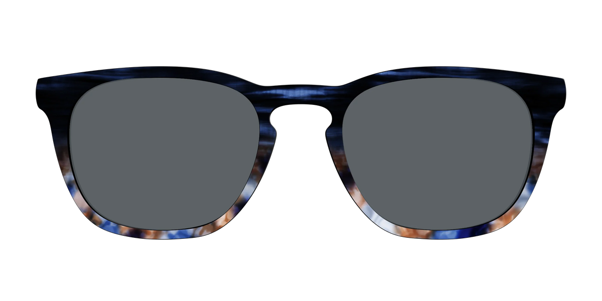 The Polarized Blue Horn Tortoise Sun Top