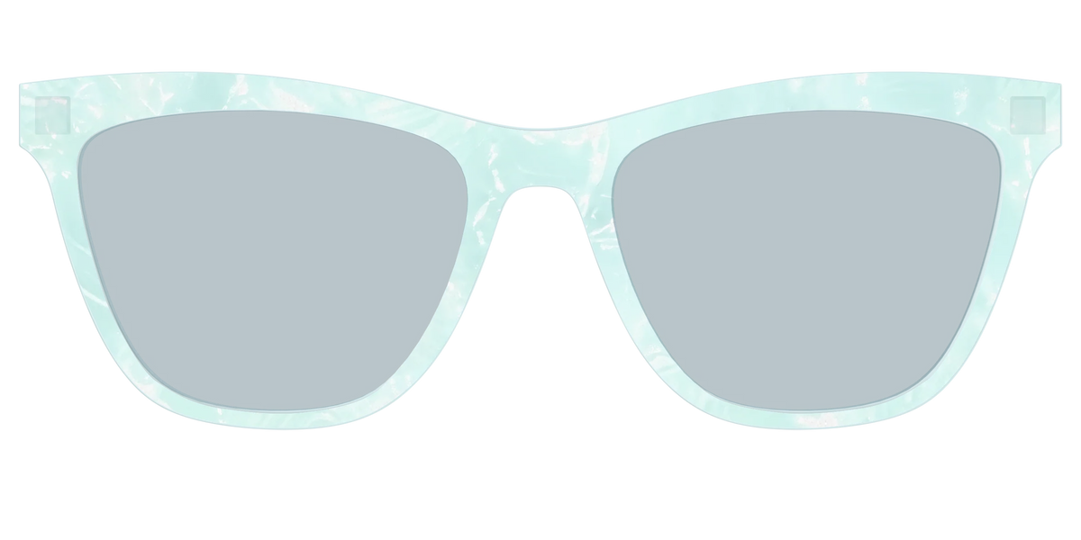 The Oceanic Pearl with Slate Blue Lens