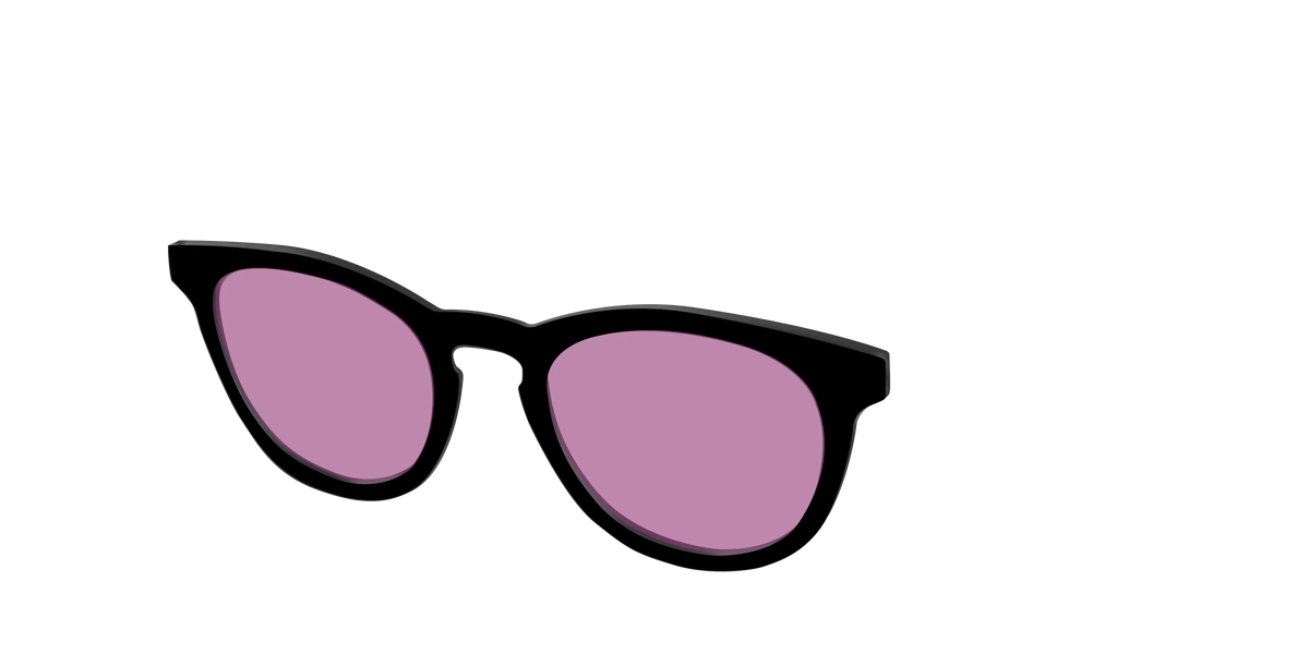 The Black with Pink Racquet Sport Lens