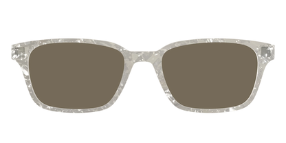 The Polarized White Quartz Pearl Sun Top