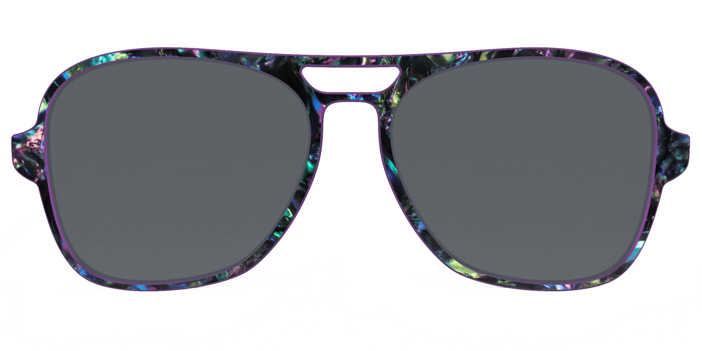 The Polarized Abalone Sun Top