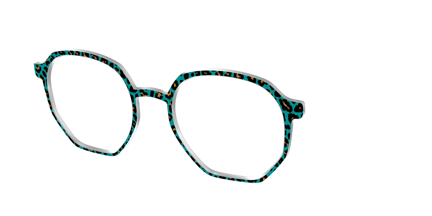 The Teal Leopard