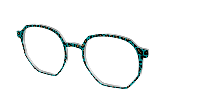 The Teal Leopard