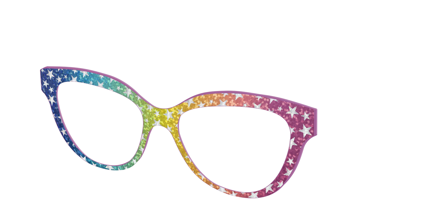 The Iridescent Rainbow Stars