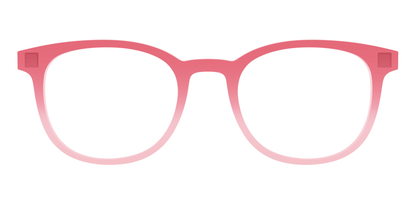 The Red to Coral Gradient Crystal