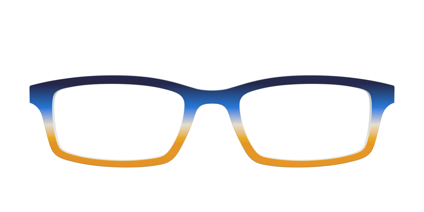 The Royal Blue to Gold Gradient