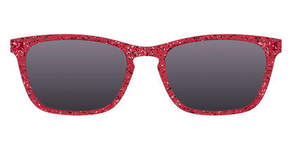 The Polarized Ruby Sparkle Sun Top