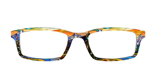 The Mountainscape Stained Glass