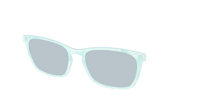 The Oceanic Pearl with Slate Blue Lens