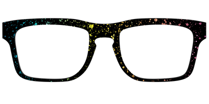 The Rainbow Foil Splatter