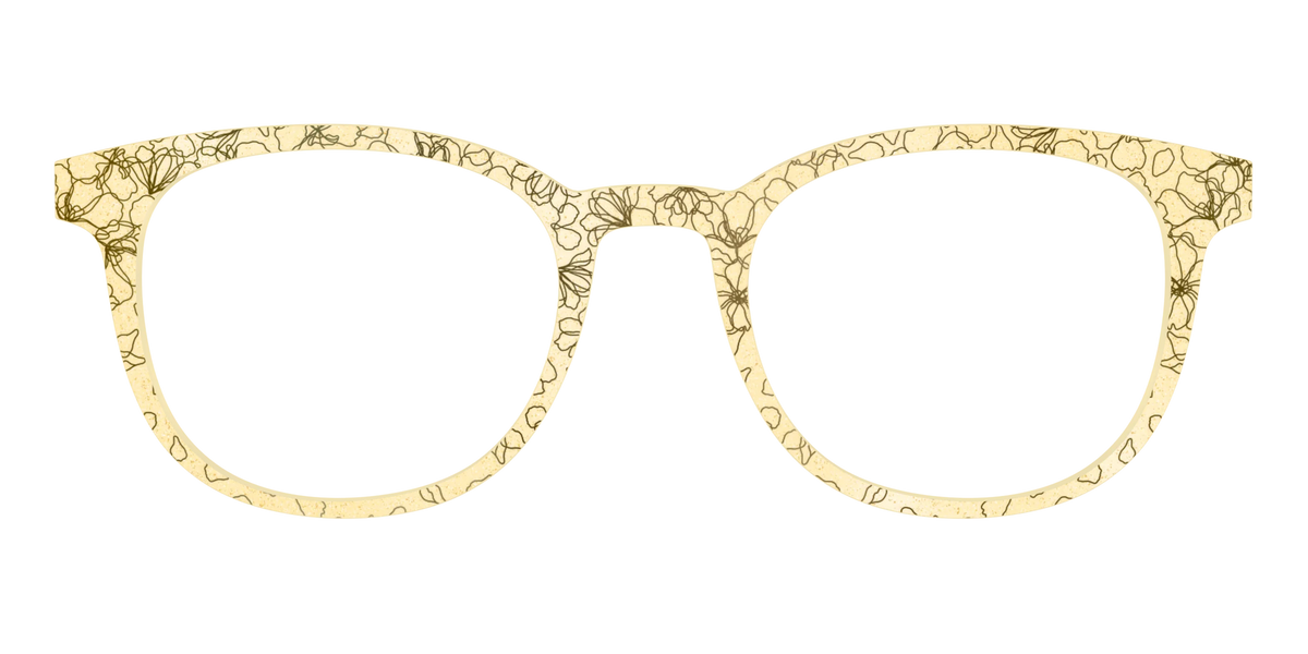 The Yellow Shimmer Petals with Gold Foil