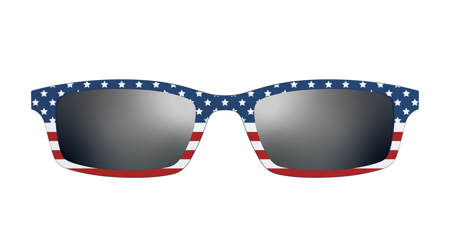 The Polarized Stars & Stripes Sun Top