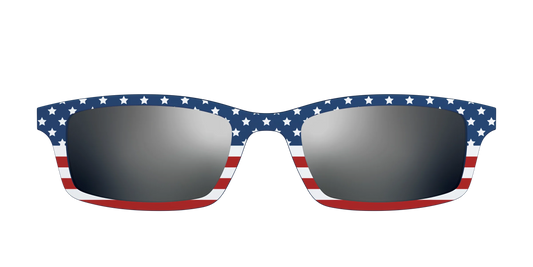 The Polarized Stars & Stripes Sun Top