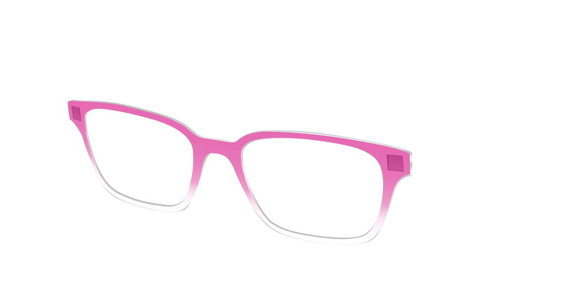 The Magenta Gradient Crystal