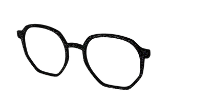 The Black Holographic Mini Dot