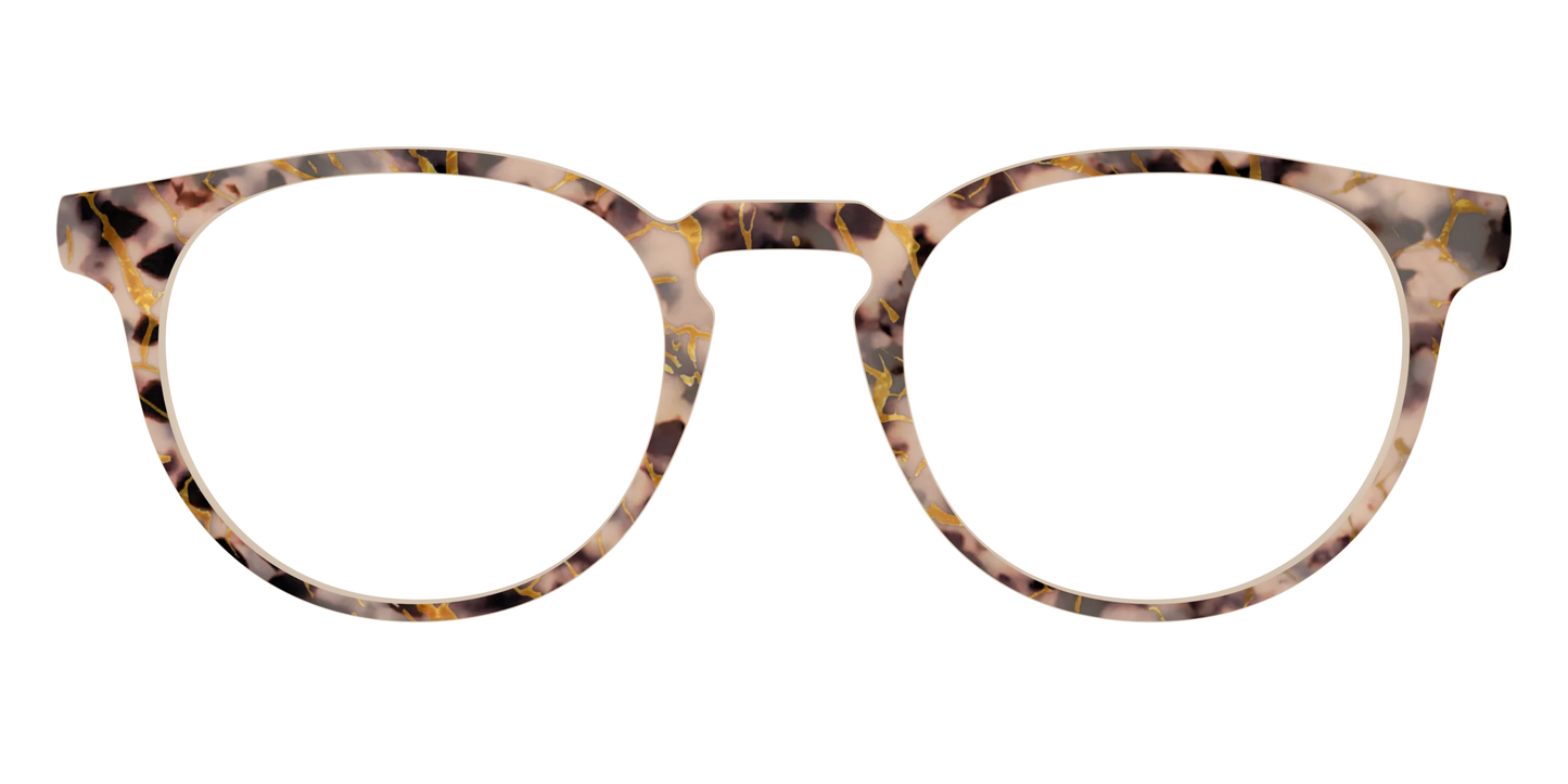 The Almond Tortoise with Gold Streaks