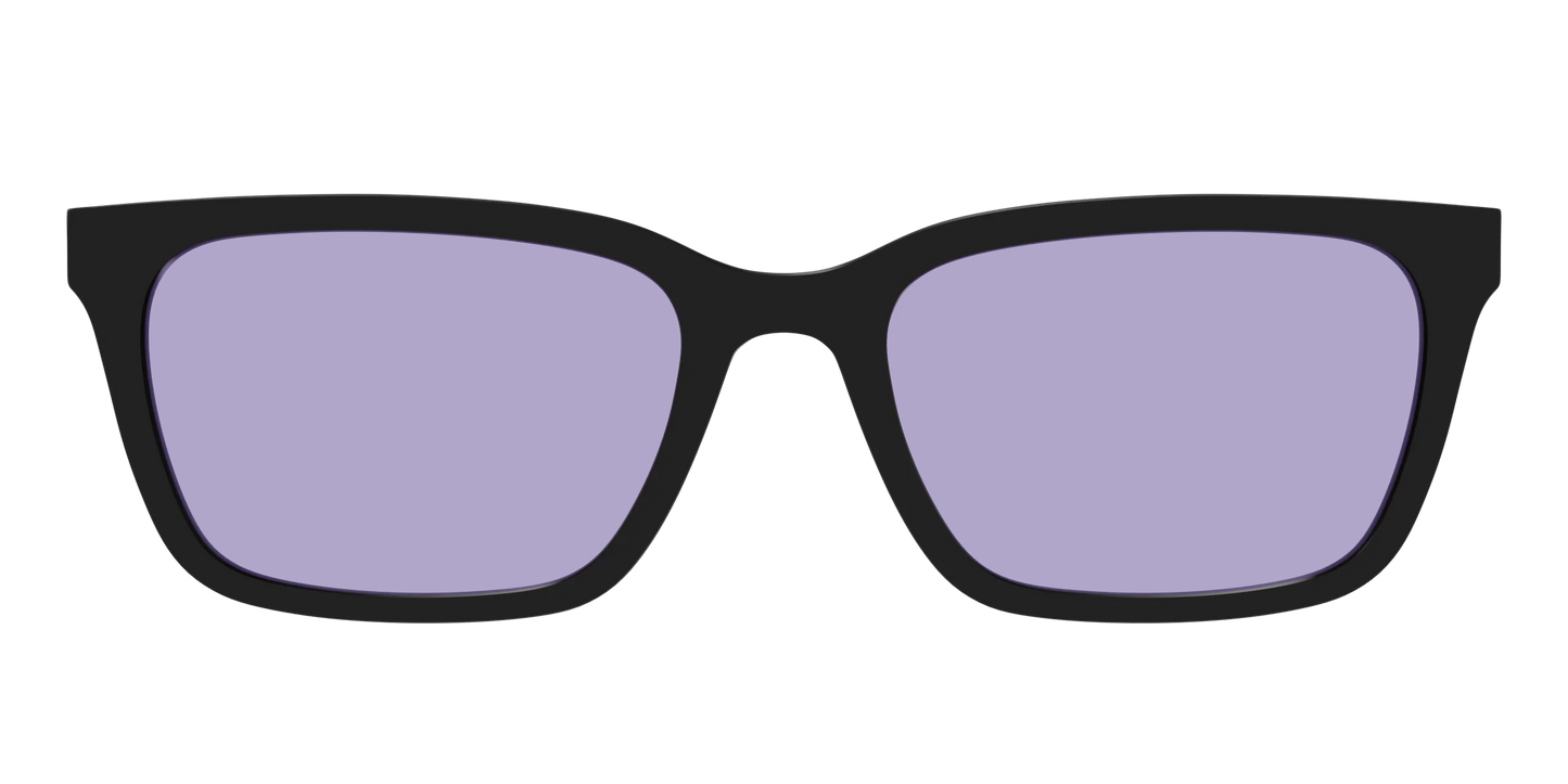 The Black With Celestial Purple Lens
