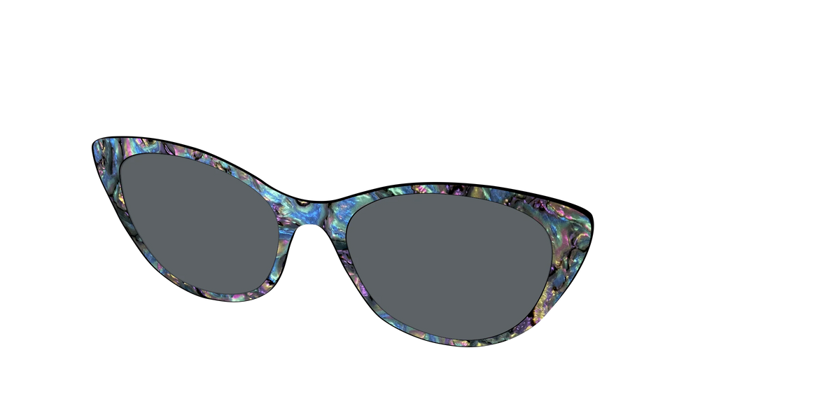 The Polarized Midnight Abalone Sun Top