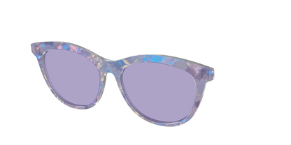 The Lavender Pearl Tort With Celestial Purple Lens