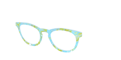 The Blue Lemonade Pearl Marble