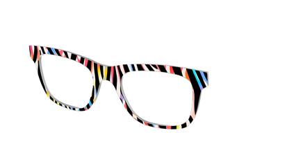 The Vivid Zebra Stripes