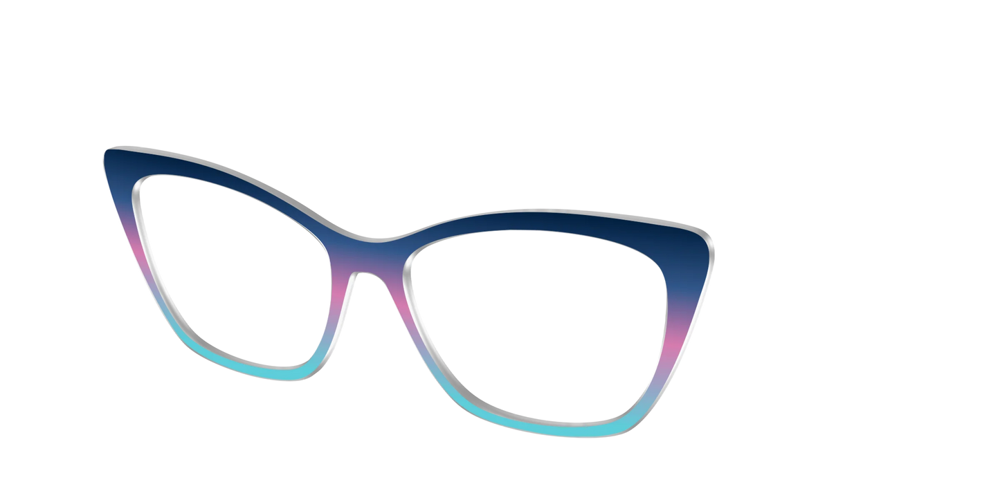The Midnight to Aquamarine Gradient