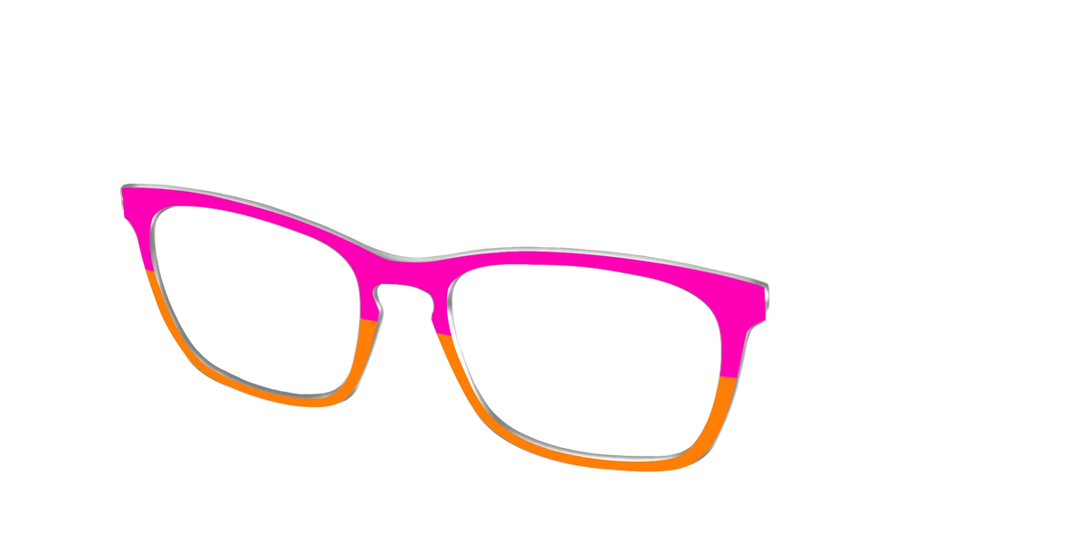 The Cerise and Tangerine Split