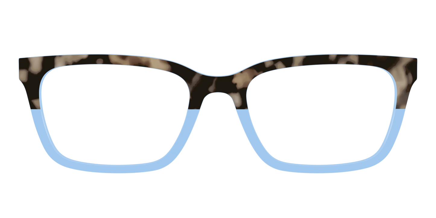 The Denim Tortoise Crystal Split
