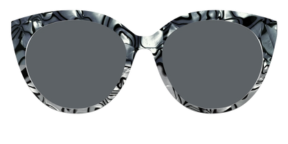 The Polarized Zebra Pearl Split Sun Top