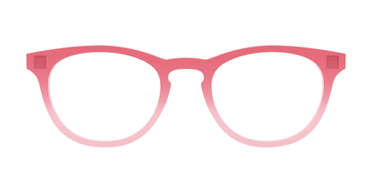 The Red to Coral Gradient Crystal