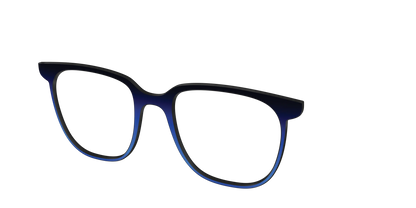 The Black to Blueberry Gradient
