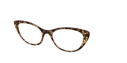 The Sandalwood Tortoise with Gold Foil