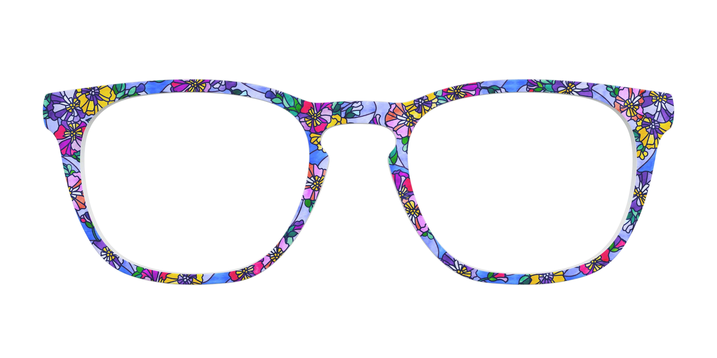 The Pansy Stained Glass