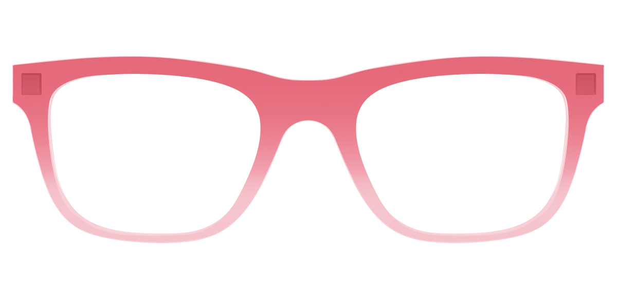 The Red to Coral Gradient Crystal