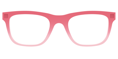 The Red to Coral Gradient Crystal