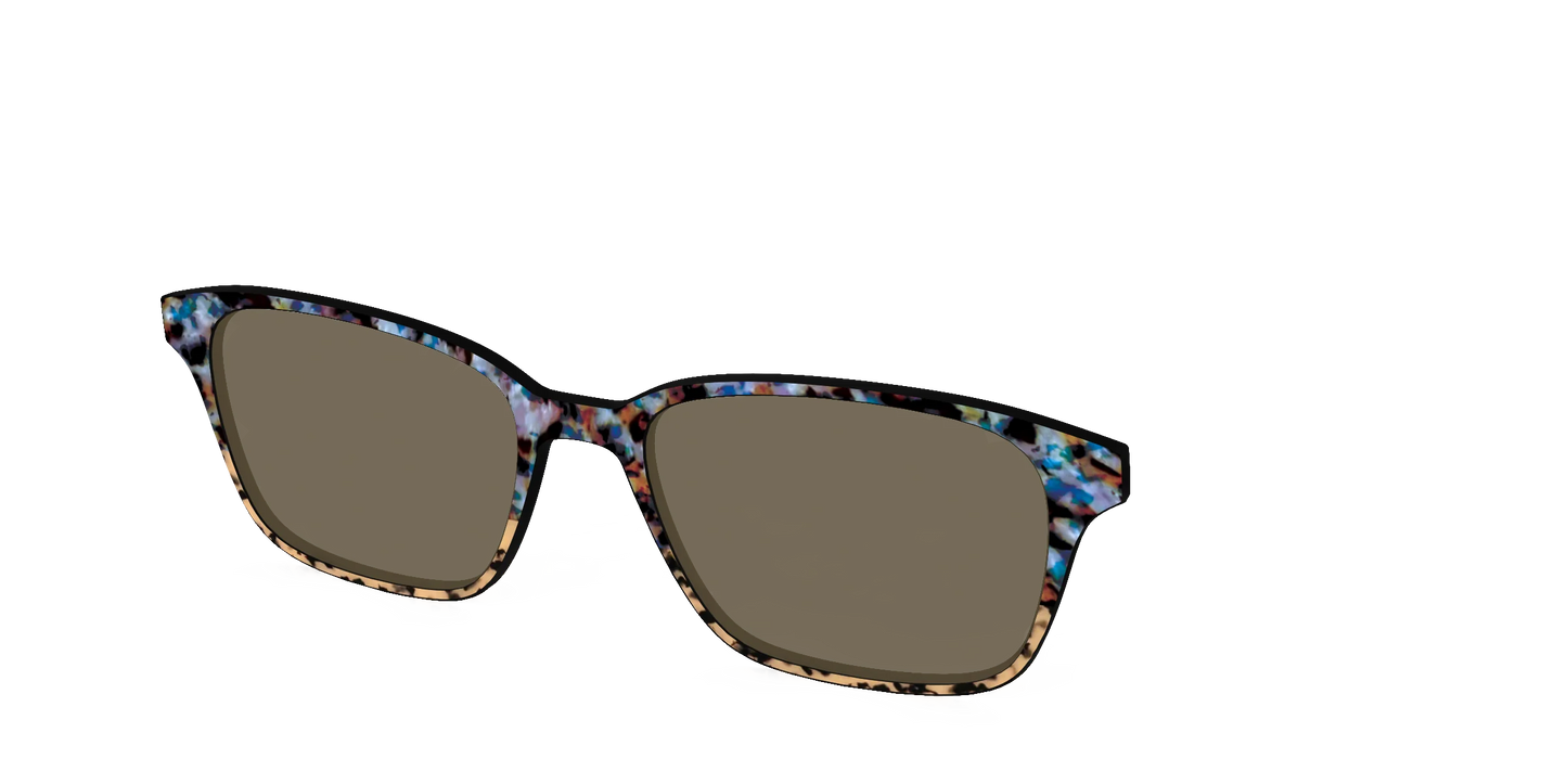 The Polarized Oasis Tortoise Split Sun Top