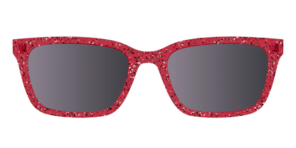 The Polarized Ruby Sparkle Sun Top