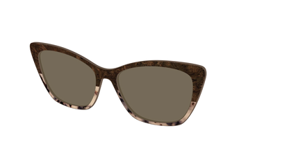 The Polarized Dark Oak Tortoise Split Sun Top