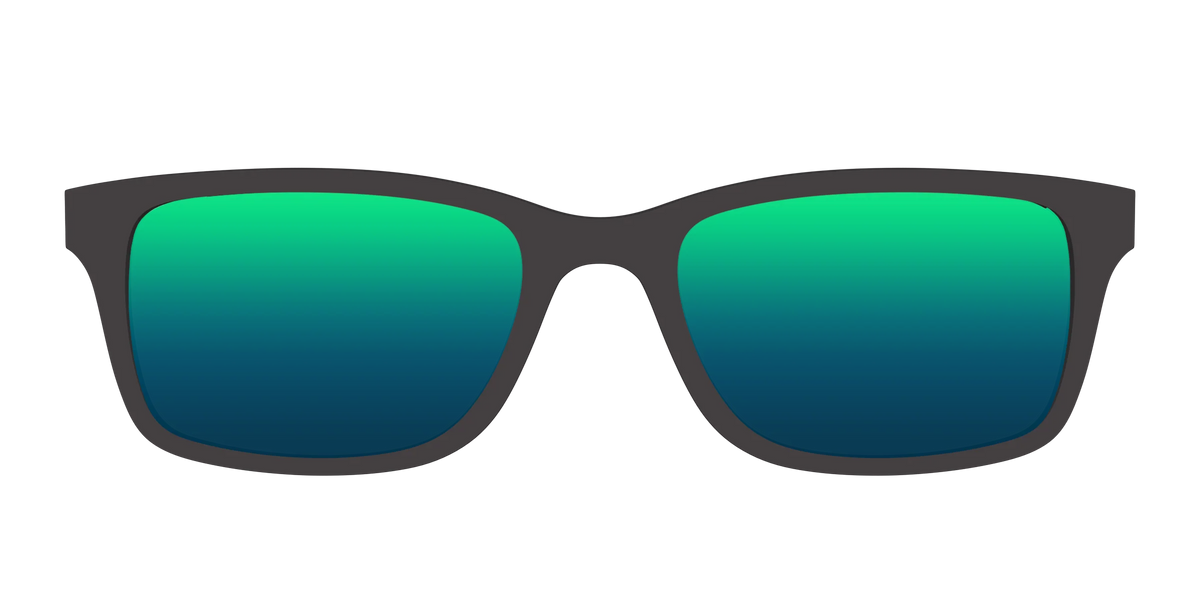 The Polarized Green Reflective Sun Top