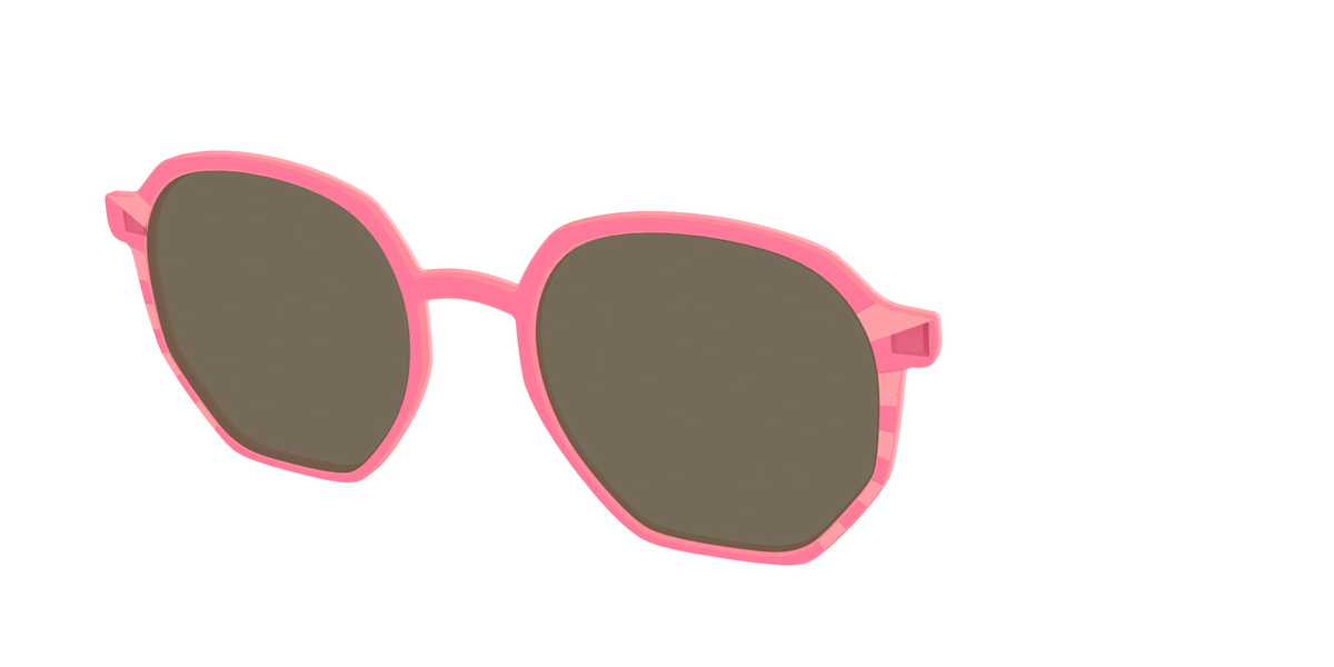 The Polarized Fruit Punch Sunburst Sun Top