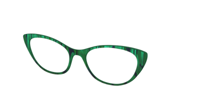 The Emerald Moire Stripes