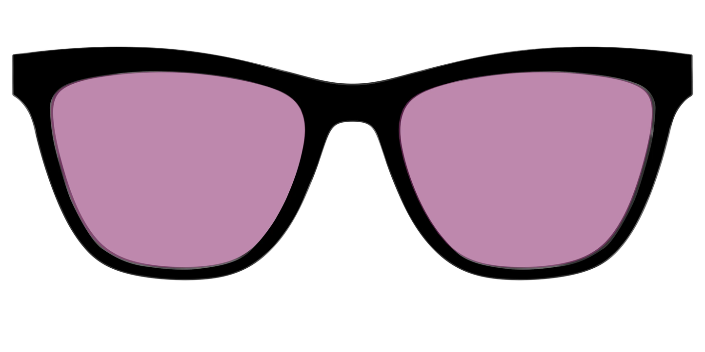 The Black with Pink Racquet Sport Lens