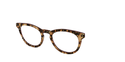 The Sandalwood Tortoise with Gold Foil