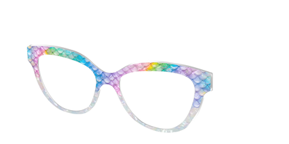 The Rainbow Pearl Scales Crystal